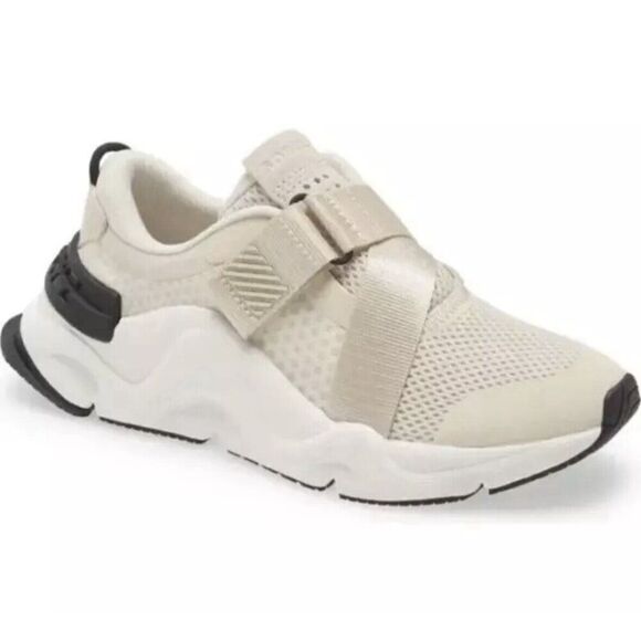 Sorel Kinetic Women's 8.5 Renegade Strap Sneakers Shoes White Walking - Picture 1 of 12